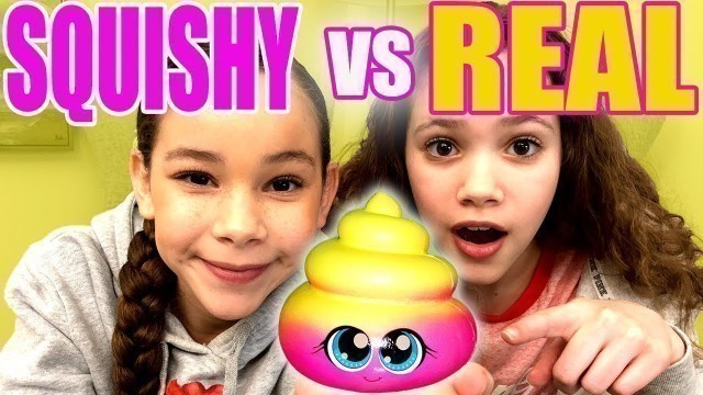 'Ultimate Squishy VS Real Food Challenge *Sierra Cries*'