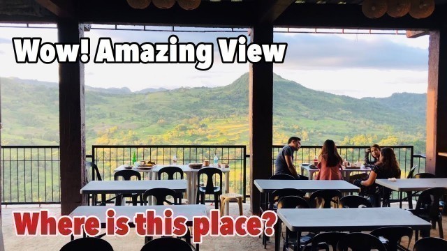 'Filipino Food | puto maya and pork humba | Amazing view in the world while eating'