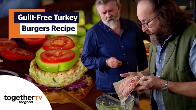 'How To Make Delicious and Juicy Guilt-Free Turkey Burgers | Hairy Bikers Comfort Food'