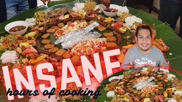 '9 hours Cooking | Filipino Food Feast | Boodle Fight |'