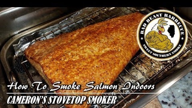 'How To Smoke Salmon Indoors | Cameron\'s Stovetop Smoker'