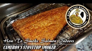 'How To Smoke Salmon Indoors | Cameron\'s Stovetop Smoker'