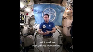 'Astronaute, Ambassadeur de la FAO & #HérosDelAlimentation - Thomas Pesquet soutient le climat'