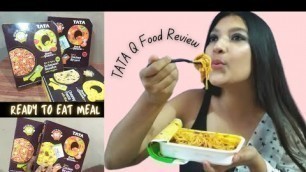 'TATA Q Quick Quisine Taste Test || I ate instant food for a day #instantfood #tataqbiryani'