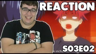 'Shokugeki no Soma Season 3 Episode 2 REACTION'