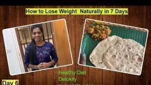 'GM Diet Day 6 in Tamil - How to Lose Weight fast #MyWeightLossJourney #Detoxify #HealthyDiet'