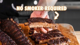 'The Best BBQ Ribs Without Using A Smoker'