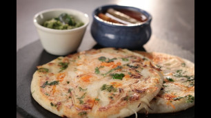 'Onion Uttapam | Sanjeev Kapoor Khazana'