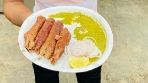 'Malai jaise soft Kakori Kebab | Lucknow Street Food #shorts'