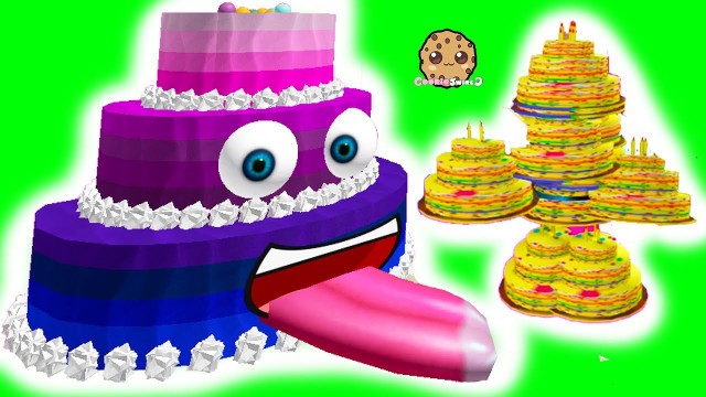 'Feeding The Cake Monster ! Testing Out Random Roblox Food Obby Games'