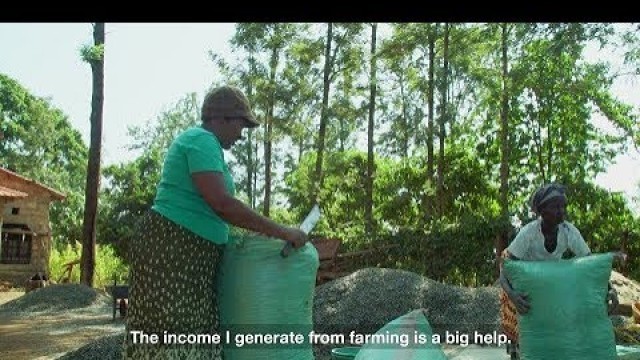 'Lydia Kamba, a conservation agriculture farmer in Kenya'