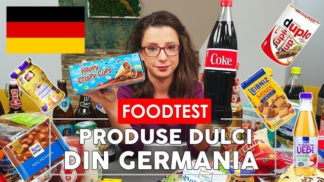 'MANANC DULCIURI DELICIOASE DIN GERMANIA - Ce am cumparat? - FOOD TEST'