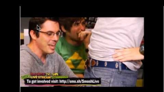 'Jovenshire takes ian\'s belt off with his teeth (Smosh)'