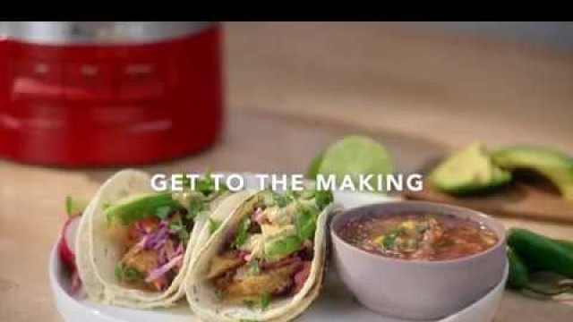 'Fish Tacos with the KitchenAid® 7 Cup Food Processor'