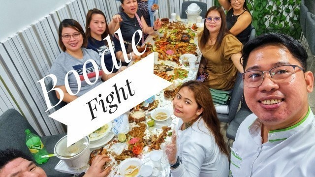 'Boodle Fight SEA FOOD. dugyot. nag balot'