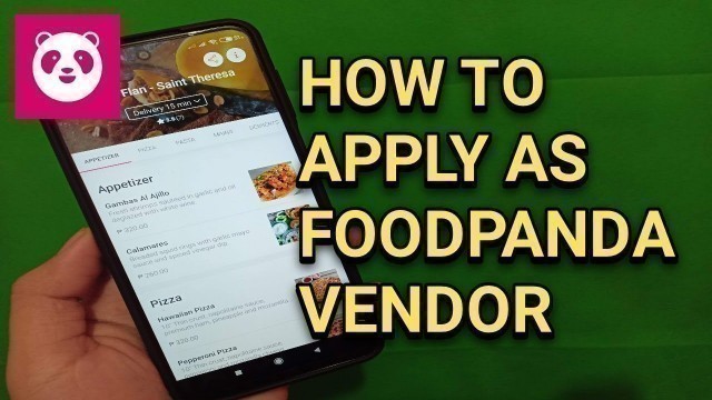 'How To Apply As Foodpanda Vendor (TAGALOG)'