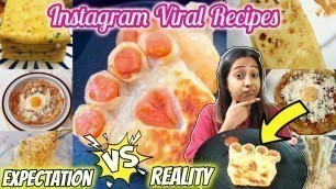 'RECREATING and TESTING Viral Instagram Food (DELICIOUS) | ** Viral Food Hack**'