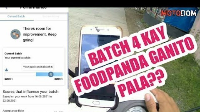 'BATCH 4 KAY FOODPANDA GANITO PALA?? || SINAMAHAN PA NG MALAS'