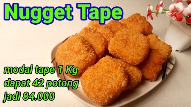 'cara membuat nugget tape | frozen food | ide usaha modal kecil untung besar'