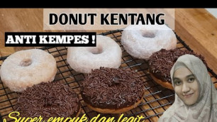 '100% sukses ~ membuat donat kentang empuk || ide jualan frozen food ~ mommy nur'