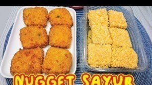 'SOLUSI ANAK YANG GAK SUKA SAYUR | BISA JADI IDE JUALAN FROZEN FOOD | RESEP NUGGET AYAM SAYUR'