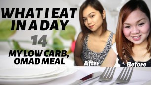 'WHAT I EAT PARA PUMAYAT NG MABILIS# 14|| LCIF/KETO MEAL OMAD'