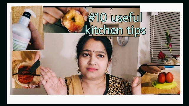 '10 Useful kitchen tips and tricks /time ,money , food saving tips'