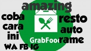 'cara share restoran grab food biar ramai gacor'