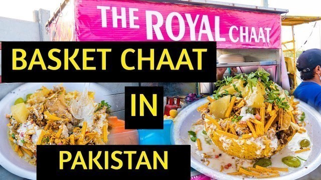 'Secret Food Point | First Time Lucknow Street Food in Pakistan | Potato Basket Chaat'