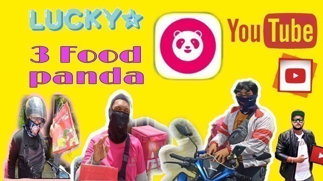 '3 LUCKY Food Panda Riders nakatangap ng SHARE a blessing mula sa KATAS ng YOUTUBE'