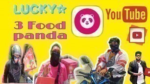 '3 LUCKY Food Panda Riders nakatangap ng SHARE a blessing mula sa KATAS ng YOUTUBE'