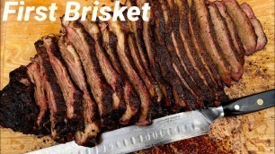 'Kingsford Stockade - How to make Brisket on a New Offset Smoker 