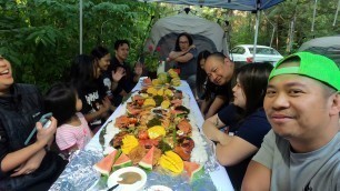 '3 Days Camping| Boodle Fight | Potlatch State Park'