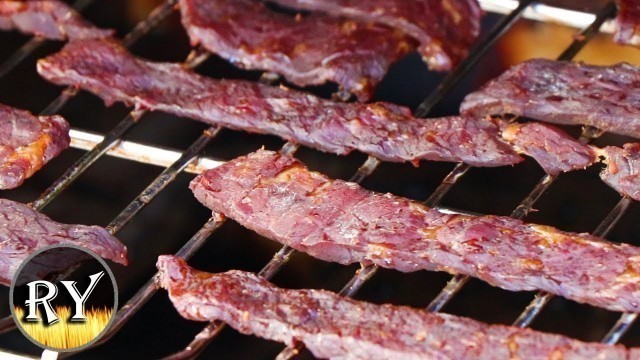 'Beef Jerky Made On The Electric Smoker - Easy And Delicious'