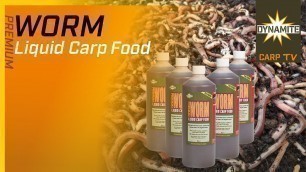 'Carp Fishing Product: Worm Liquid Carp Food Flavouring'