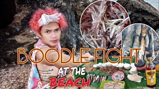 'TIPS HOW TO MAKE FOOD BOODLE FIGHT AT THE BEACH/ PAANO MAG  BOODLE FIGHT SA DAGAT/mizz lamion blog'