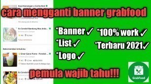 'Cara mengganti banner grabfood - cara mengganti foto banner grabfood'