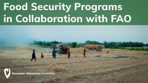 'Badakhshan, Ghazni and Kapisa: Food Security Programs in Collaboration with FAO'