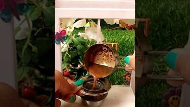 'Miniature real food cooking recipe | mini food | #Comidaenminiatura #shorts #asmr #ஏலக்காய்தேநீர்'