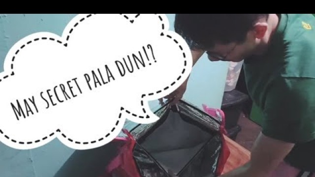 'Food Panda 1st Vlog How to assemble your food panda bag'