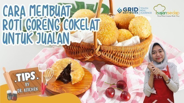 'Cara Membuat Roti Goreng Cokelat untuk Jualan Frozen Food, Enak, Lembut dan Mantap!'