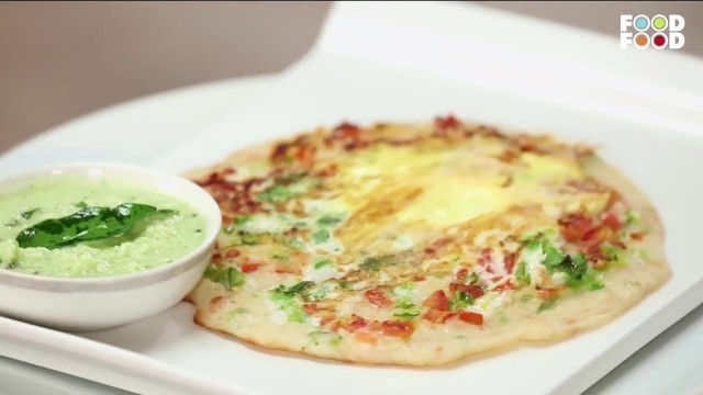 'Oats Egg Uttappam | Go Healthy | Chef Sanjeev Kapoor | FoodFood'