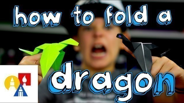 'How To Fold An Origami Dragon'