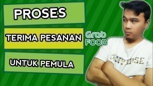 'Cara Terima Pesanan Grabfood || Cara Transaksi Grabfood Merchant'