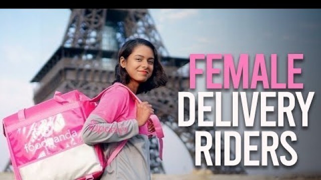 'Food Panda Female Delivery Riders | Interpreted In Sign Language for Deaf People'