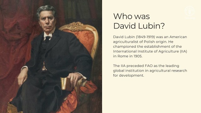 'An Introduction to David Lubin Memorial Library at FAO'