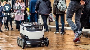 '7 Smart & Cool Delivery Robots | How Do Delivery Robots Work? ▶1'