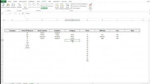 'Menu Costing Spreadsheet - how to customise'