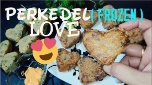 '❤️MEMBUAT PERKEDEL FROZEN \"CINTA\" / CARA MEMBUAT PERKEDEL FROZEN / RESEP PERKEDEL KENTANG ANTI GAGAL'