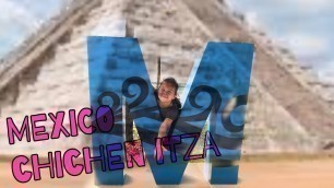 'Mexico Chichen Itza and the Maya #Elizabethcaves fooddencepresents bathing in cold water)))'